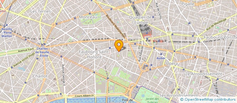localisation de l'entreprise PREVENTION RISQUES ENTREPRISES SOUSCRIPT à PARIS
