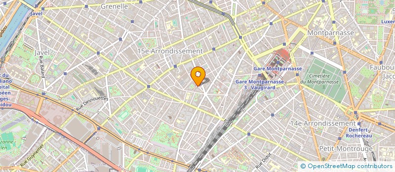 localisation de l'entreprise PREVENTION ROUSSEAU  PARIS