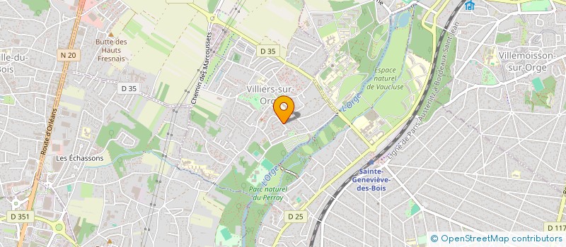 localisation de l'entreprise PREVENTION SECURITE INDUSTRIELLE à VILLIERS-SUR-ORGE