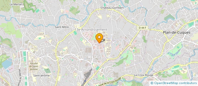 localisation de l'entreprise PREVENTION SECURITE INTERVENTION (PSI) à MARSEILLE