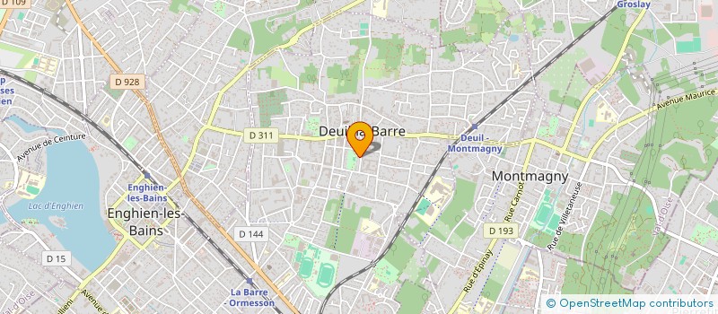 localisation de l'entreprise PREVENTION SECURITE PRIVEE à DEUIL-LA-BARRE