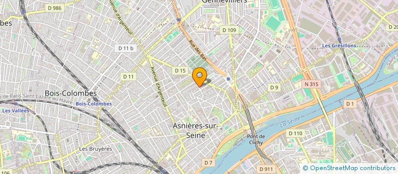 localisation de l'entreprise PREVENTION SOLIDAIRE à ASNIERES-SUR-SEINE