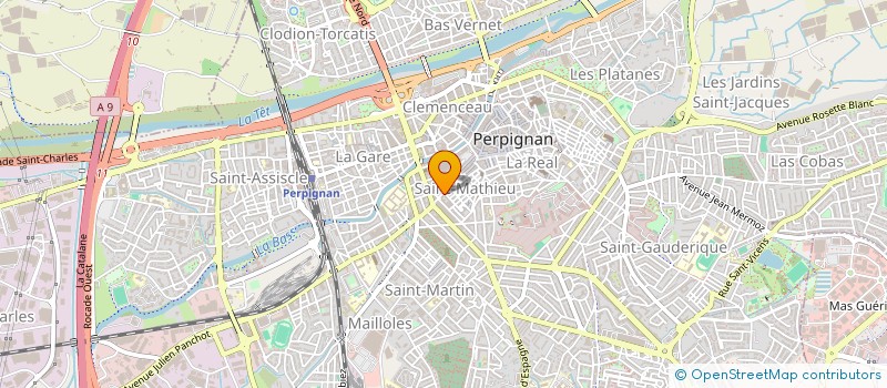 localisation de l'entreprise PREVENTIONS TOXICOMANIES 66 à PERPIGNAN