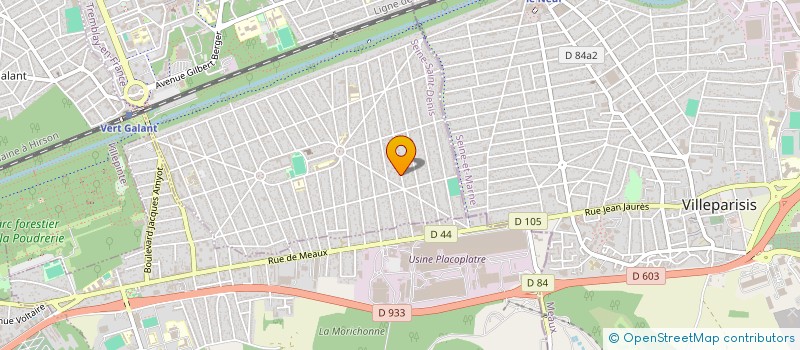 localisation de l'entreprise PREVENTIV ASSISTANCE à TREMBLAY-EN-FRANCE