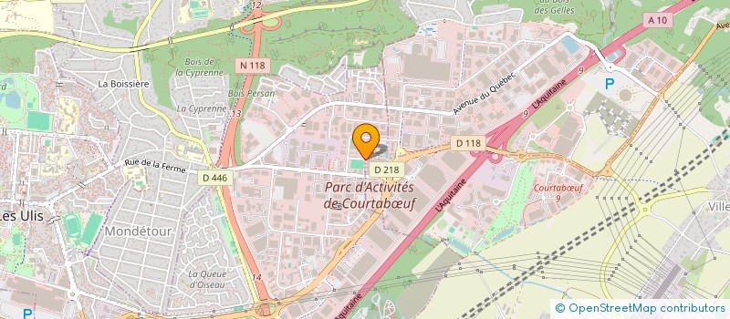 localisation de l'entreprise PREVENTIVE CONTROL SYSTEMS à LES ULIS