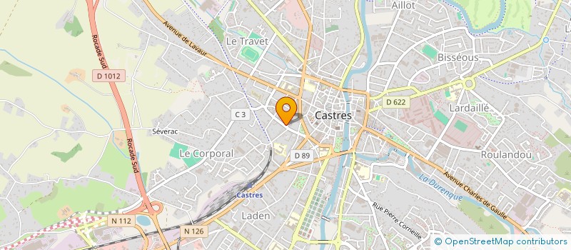 localisation de l'entreprise PREVENTYS à LAVAUR