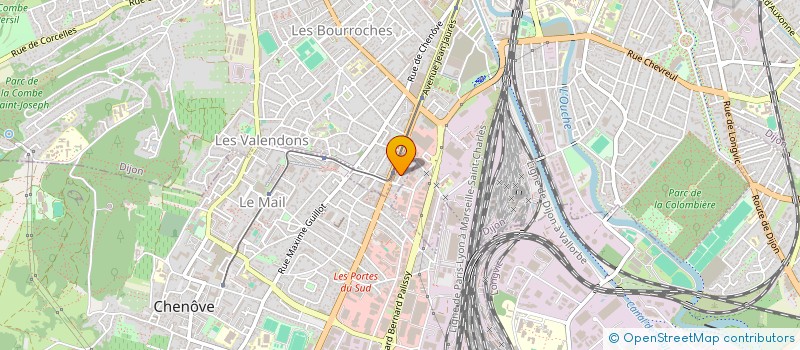 localisation de l'entreprise PREVERT à CHENOVE