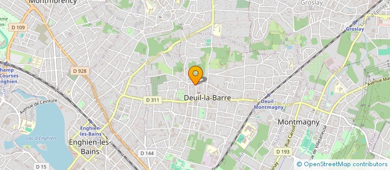 localisation de l'entreprise PREVFEU à DEUIL-LA-BARRE