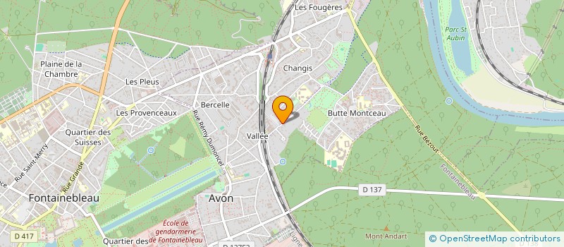 localisation de l'entreprise PREVIARISK  AVON