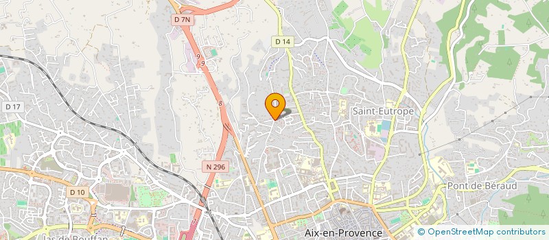localisation de l'entreprise PREVICONSULT à AIX-EN-PROVENCE