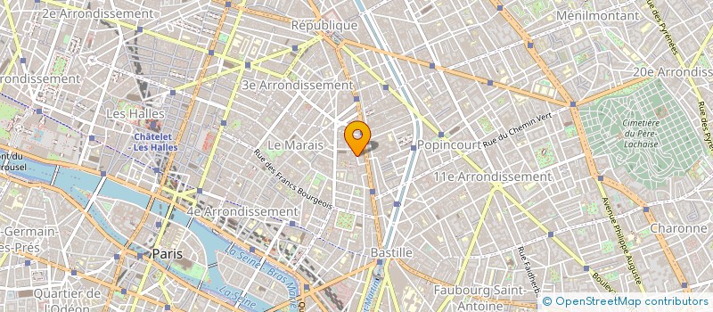 localisation de l'entreprise PREVIEW  PARIS