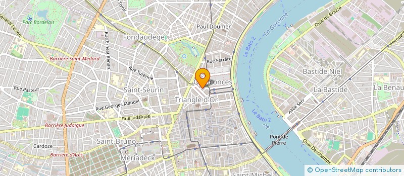 localisation de l'entreprise PREVII  BORDEAUX