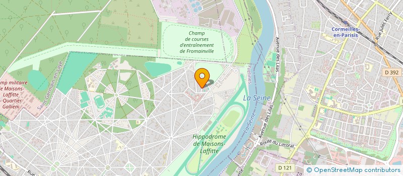 localisation de l'entreprise PREVILLE SOCIETE EN LIQUIDATION  MAISONS-LAFFITTE