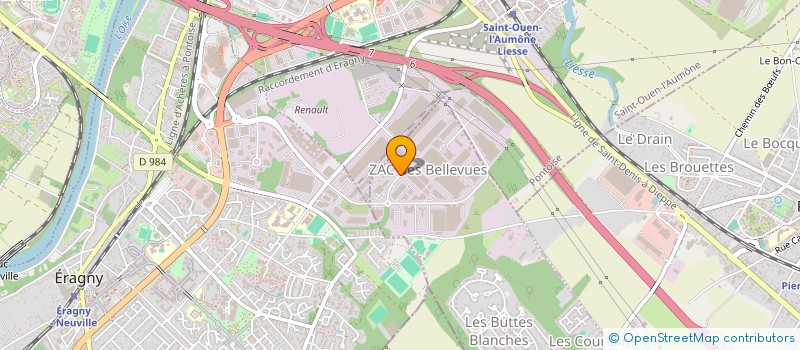 localisation de l'entreprise PREVIN  HERBLAY-SUR-SEINE