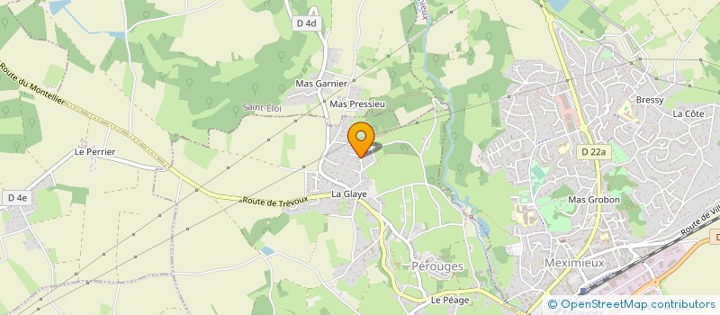 localisation de l'entreprise PREVISYS à PEROUGES