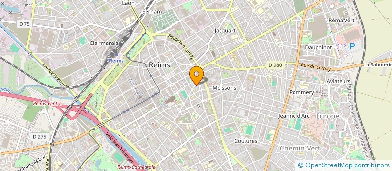 localisation de l'entreprise PREVOST INDIVISION LMNP  REIMS