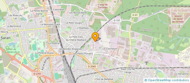 localisation de l'entreprise PREVOST OFFSET  SARAN