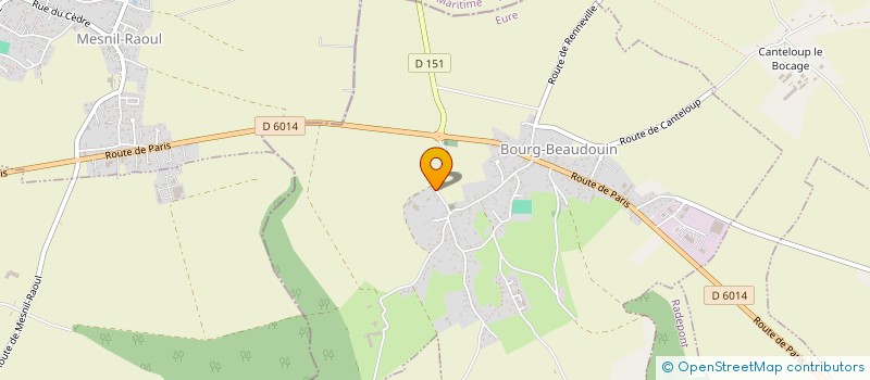 localisation de l'entreprise PREVOST PHILIPPE à BOURG-BEAUDOUIN