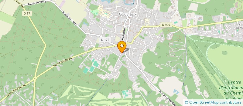 localisation de l'entreprise PREVOST-RANDON  GOUVIEUX