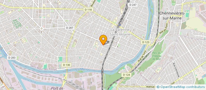 localisation de l'entreprise PREVOT BANQUIER à SAINT-MAUR-DES-FOSSES