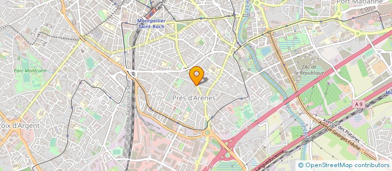 localisation de l'entreprise PREVOY MUTUEL LANGUEDOC ROUSSI à MONTPELLIER