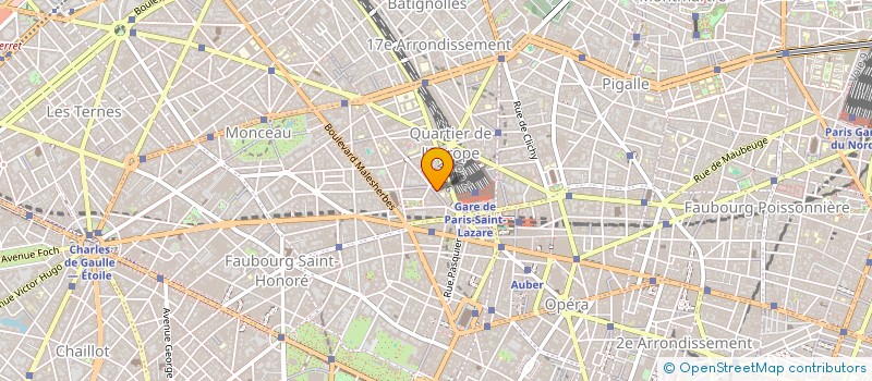 localisation de l'entreprise PREVOYANCE-FER à PARIS