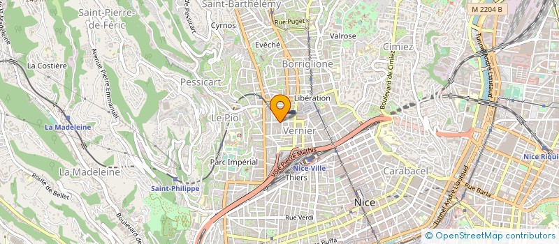 localisation de l'entreprise PREVOYANCE NICE à NICE
