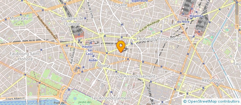 localisation de l'entreprise PREVOYANCE PERSON ASSUR NATION  PARIS