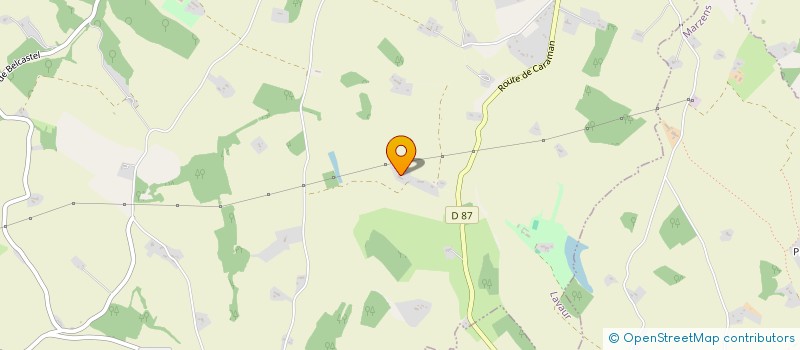 localisation de l'entreprise PREXCOT  PUYBEGON