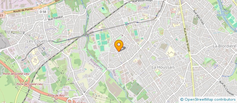 localisation de l'entreprise PREXIA  REZE