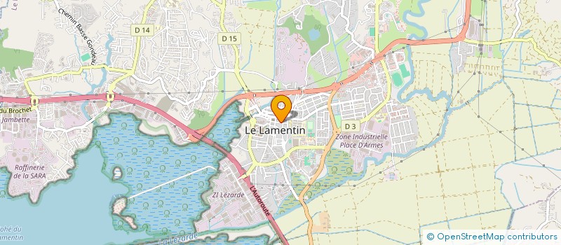 localisation de l'entreprise PREZANS MEDICALE à LE LAMENTIN