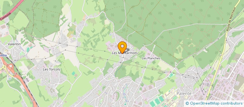 localisation de l'entreprise PREZIOSA  BESANCON