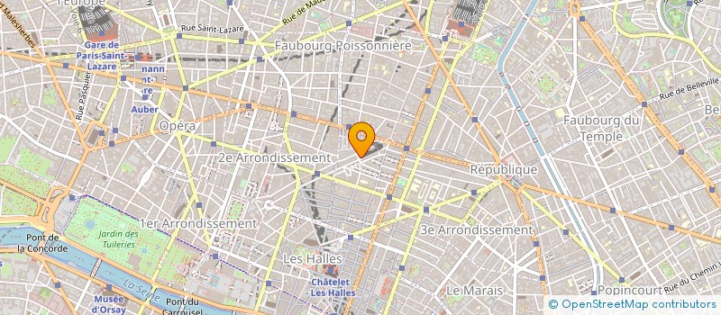 localisation de l'entreprise PREZZ à PARIS