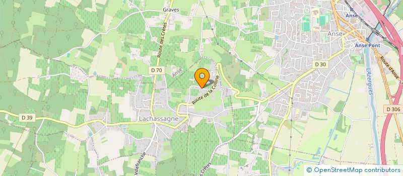 localisation de l'entreprise PRF INVEST  LACHASSAGNE