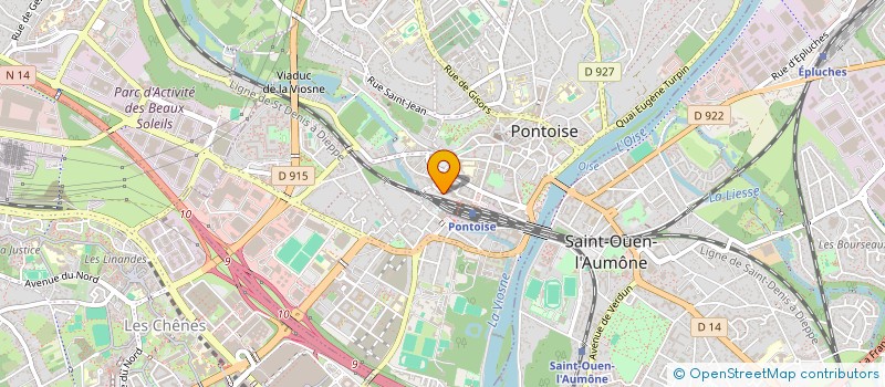 localisation de l'entreprise PRFT  PONTOISE