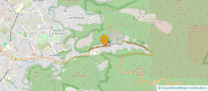 localisation de l'entreprise PRG  MARSEILLE