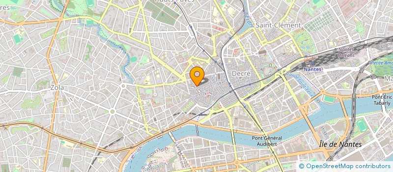 localisation de l'entreprise PRH  NANTES