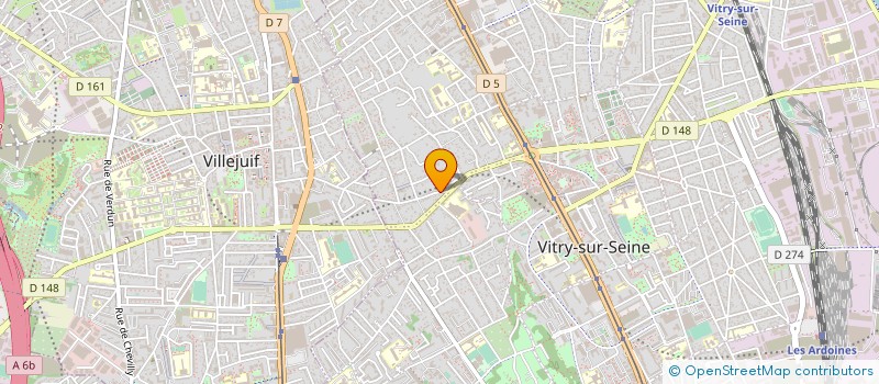localisation de l'entreprise PRI à VITRY-SUR-SEINE