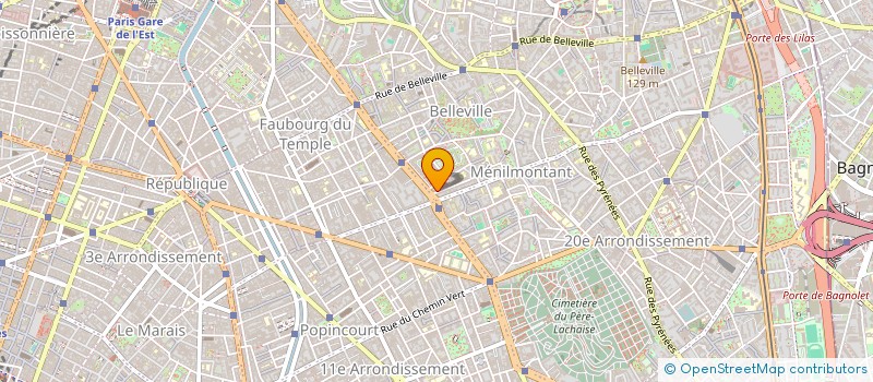 localisation de l'entreprise PRIAM CONSEIL  PARIS