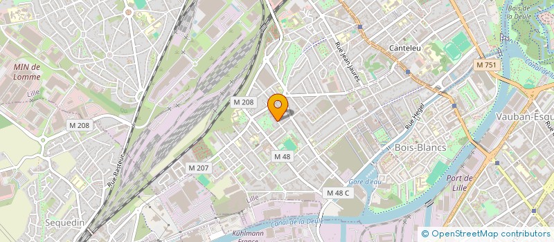localisation de l'entreprise PRIAM PARTNERS  LILLE