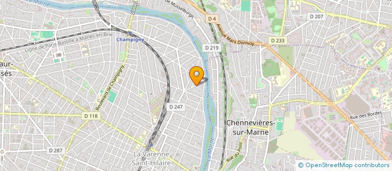 localisation de l'entreprise PRIAXE à SAINT-MAUR-DES-FOSSES