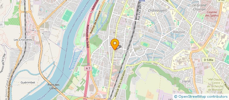 localisation de l'entreprise PRIBA VALENCE à VALENCE