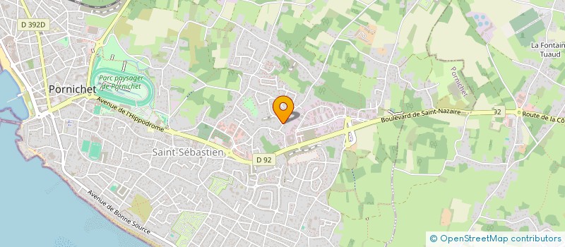 localisation de l'entreprise PRIBIL à PORNICHET