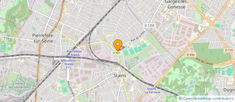 localisation de l'entreprise PRICE à STAINS