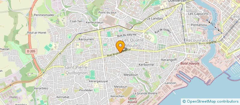 localisation de l'entreprise PRICE à BREST