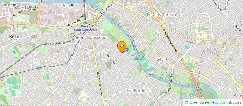 localisation de l'entreprise PRICE NET à REZE
