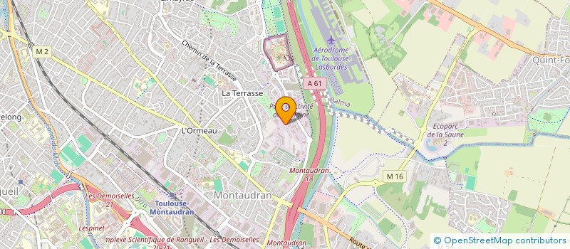 localisation de l'entreprise PRICENS  TOULOUSE