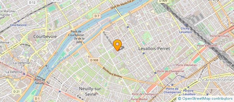 localisation de l'entreprise PRICEWATERHOUSECOOPERS AFRIQUE à NEUILLY-SUR-SEINE