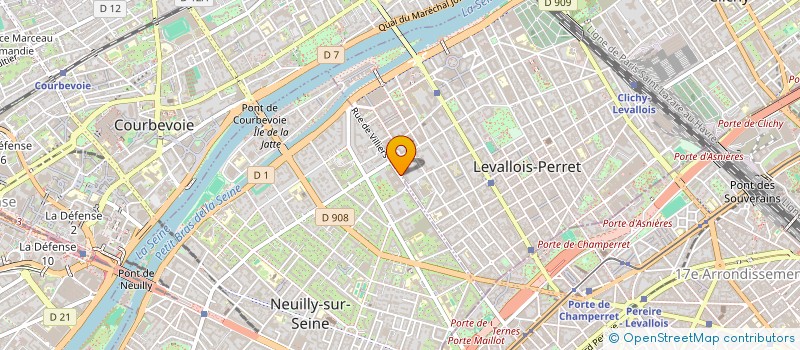 localisation de l'entreprise PRICEWATERHOUSECOOPERS FRANCE ET MAGHREB à NEUILLY-SUR-SEINE