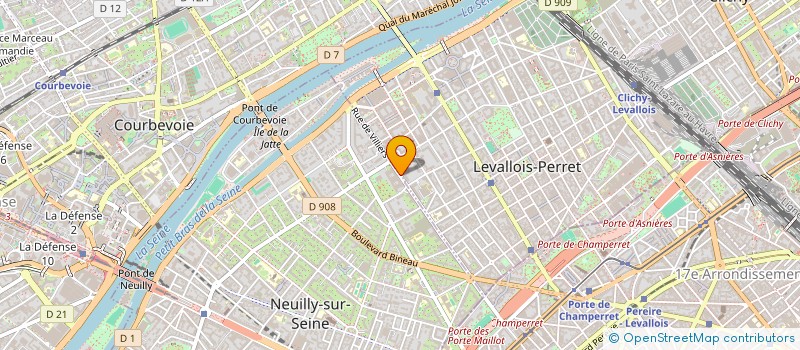 localisation de l'entreprise PRICEWATERHOUSECOOPERS GIE à NEUILLY-SUR-SEINE